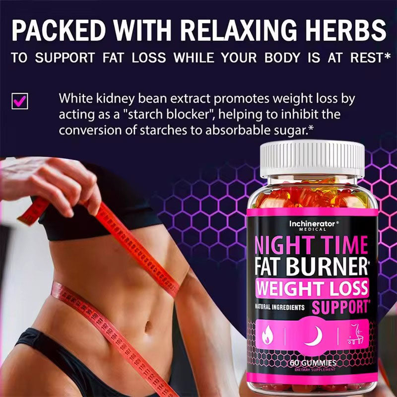 Night Time Inchinerator Fat Burning Gummies