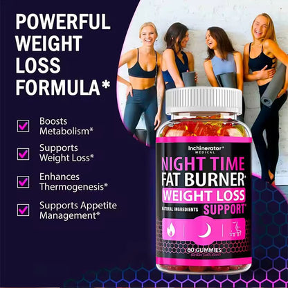 Night Time Inchinerator Fat Burning Gummies