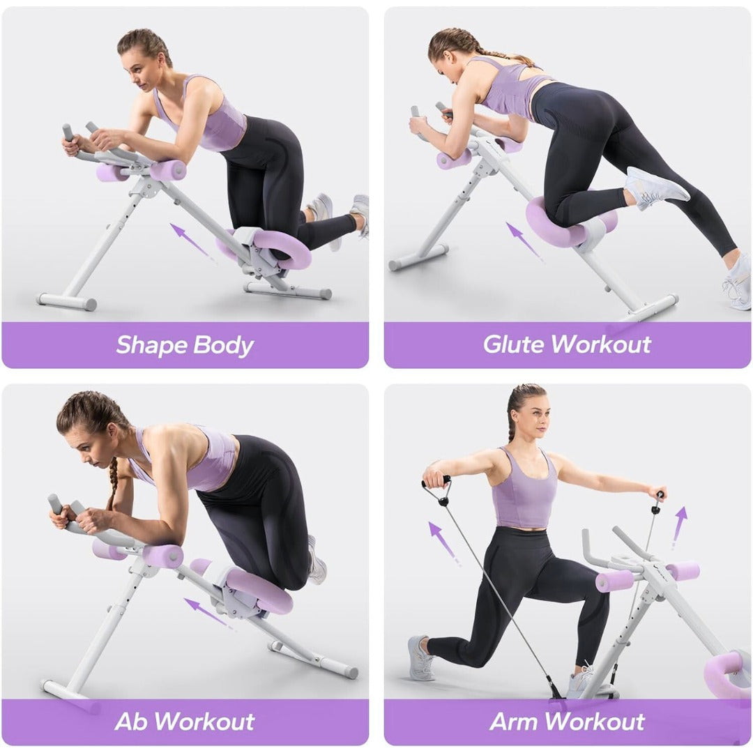 Abs & Waist Focused At-Home Workout Machine - The Inch-inerator®