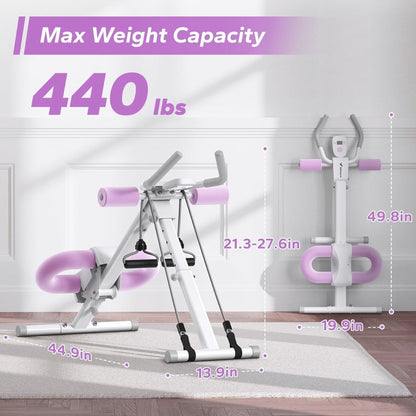 Abs & Waist Focused At-Home Workout Machine - The Inch-inerator®