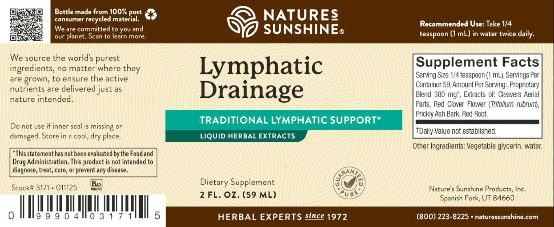 Inchinerator's Booster - Lymphatic Drainage Syrup